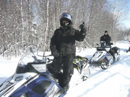vacance motoneige Canada