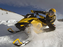 vacance sportif de motoneige
